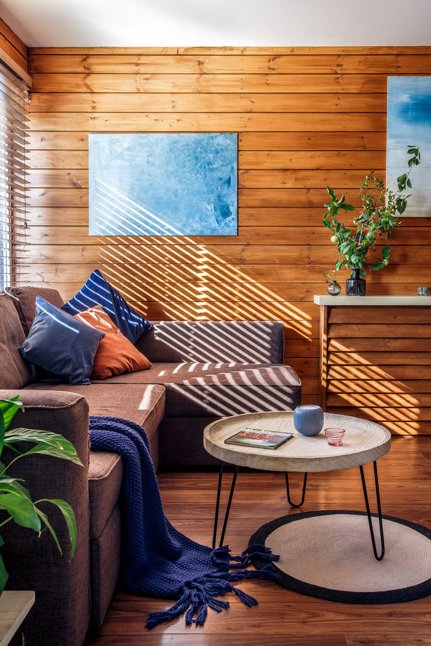 Фотография: Гостиная в стиле Современный, Эко, Дом, Проект недели, Дом и дача, Самара, 4 и больше, 60-90 метров, Яна Рябченко – фото на INMYROOM