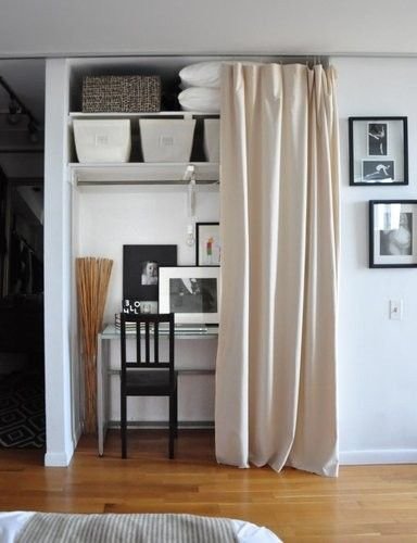 Фотография: Офис в стиле Скандинавский, Кабинет, Интерьер комнат – фото на INMYROOM