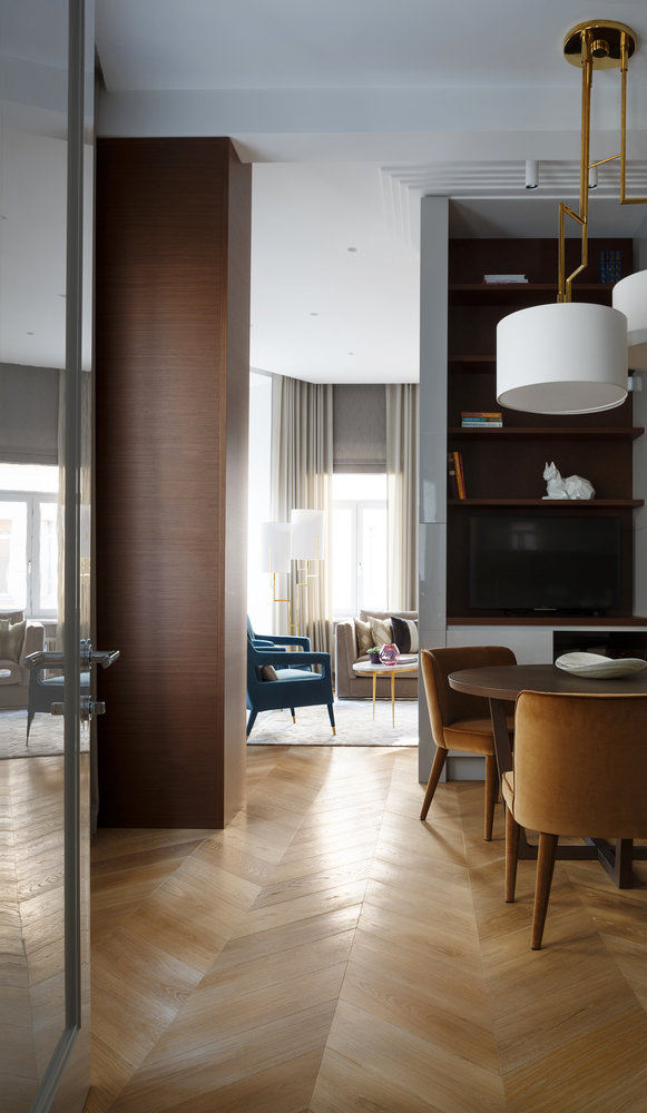 Фотография: Кухня и столовая в стиле Современный, Квартира, Проект недели, Москва, Кирпичный дом, 3 комнаты, Более 90 метров, Студия TS Design, Тарас Безруков, Стас Самкович, #эксклюзивныепроекты – фото на INMYROOM Фотография: Кухня и столовая в стиле Современный, Квартира, Проект недели, Москва, Кирпичный дом, 3 комнаты, Более 90 метров, Студия TS Design, Тарас Безруков, Стас Самкович, #эксклюзивныепроекты – фото на INMYROOM