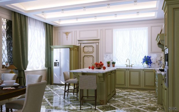 Фото из портфолио Vsevolosk - кухня – фотографии дизайна интерьеров на INMYROOM