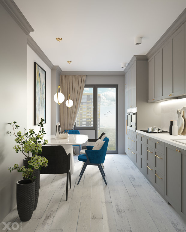 Фото из портфолио Авангард от XO Design – фотографии дизайна интерьеров на INMYROOM