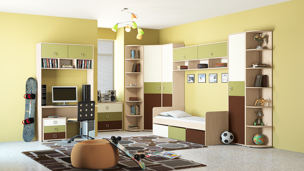 Фото из портфолио Детская мебель – фотографии дизайна интерьеров на INMYROOM