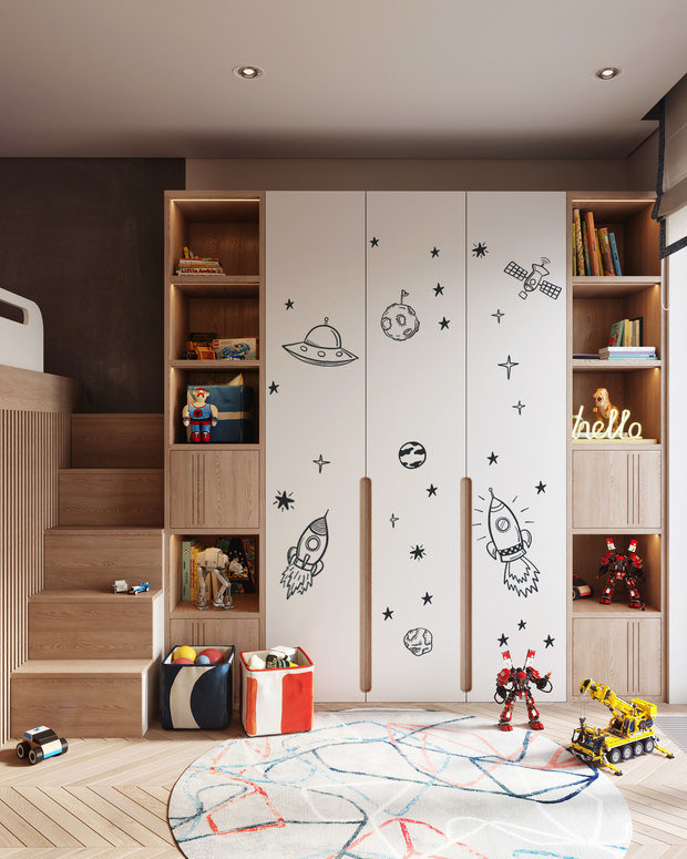 Фото из портфолио Современный 152 метра – фотографии дизайна интерьеров на INMYROOM