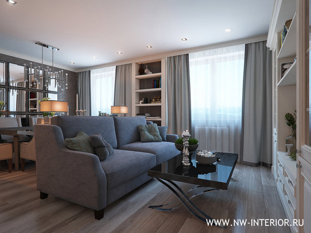 Фото из портфолио Квартира в доме на Беговой – фотографии дизайна интерьеров на INMYROOM