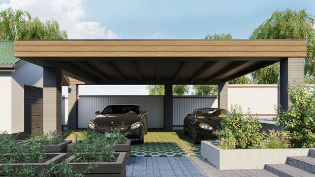 Фото из портфолио Одноэтажный загородный дом – фотографии дизайна интерьеров на INMYROOM