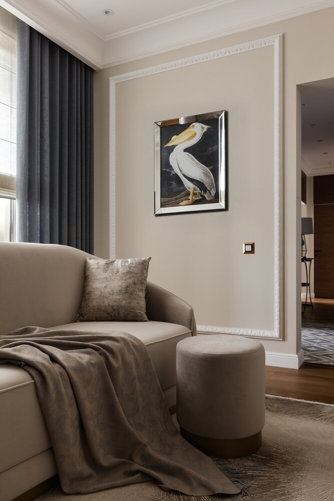 Фотография: Гостиная в стиле Классический, Современный, Эклектика, Квартира, Проект недели, Санкт-Петербург, 3 комнаты, 60-90 метров, Олеся Парамонова – фото на INMYROOM Фотография: Гостиная в стиле Классический, Современный, Эклектика, Квартира, Проект недели, Санкт-Петербург, 3 комнаты, 60-90 метров, Олеся Парамонова – фото на INMYROOM