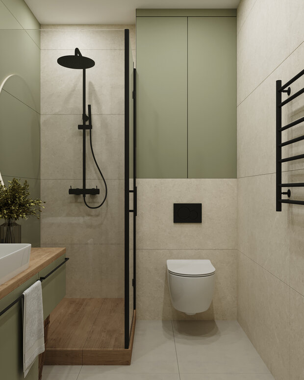 Фото из портфолио Однокомнатная квартира – фотографии дизайна интерьеров на INMYROOM