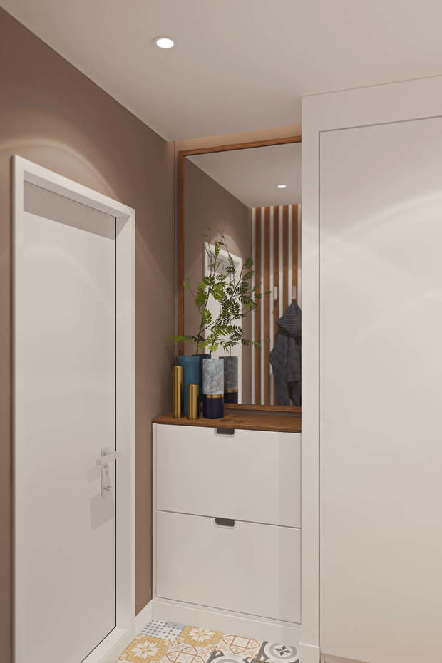 Фотография: Прихожая в стиле Минимализм, Эко – фото на INMYROOM