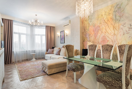 Дизайн и ремонт квартиры в ж/к "Белый лебедь"