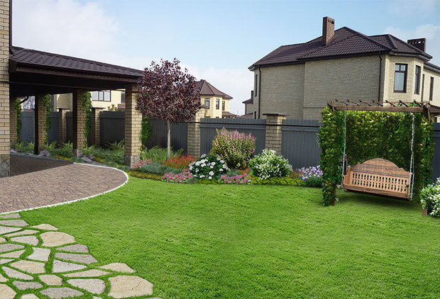 Фото из портфолио ландшафтный дизайн – фотографии дизайна интерьеров на INMYROOM