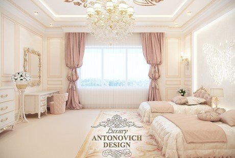 Очаровательный интерьер детской спальни