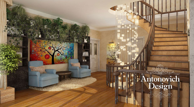 Фото из портфолио Дизайн проект для звезд от студии ANTONOVICH DESIGN. Уютное гнездышко Пресняковых. – фотографии дизайна интерьеров на INMYROOM