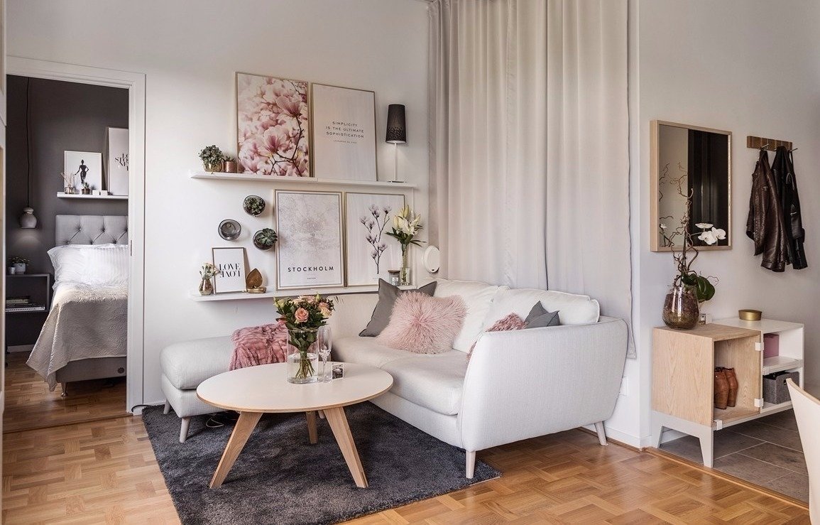 Фотография: Гостиная в стиле Скандинавский, Стокгольм, Гид, скандинавский интерьер, как создать уютную атмосферу – фото на INMYROOM
