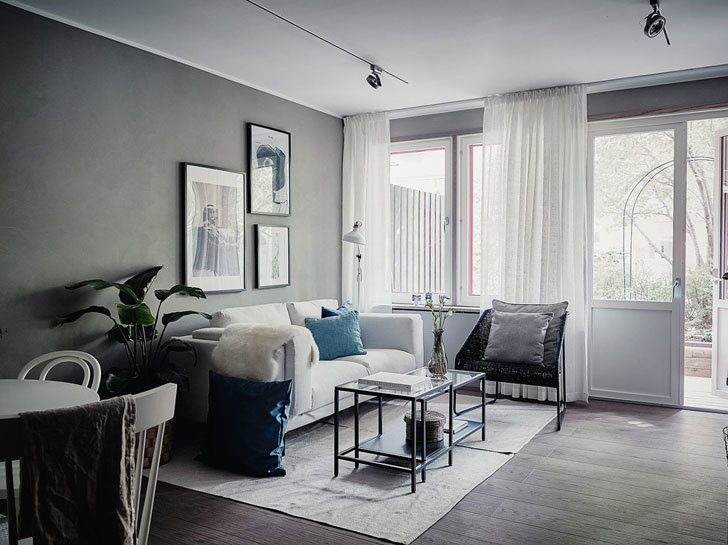 Фотография: Гостиная в стиле Скандинавский, Декор интерьера, Квартира – фото на INMYROOM