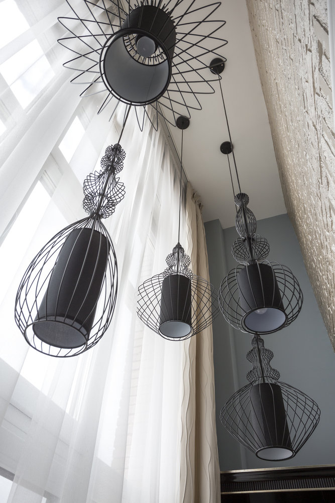 Фотография: Мебель и свет в стиле Классический, Современный, Эклектика, Квартира, Проект недели, Москва, Монолитный дом, 4 и больше, Более 90 метров, Елена Маркина – фото на INMYROOM