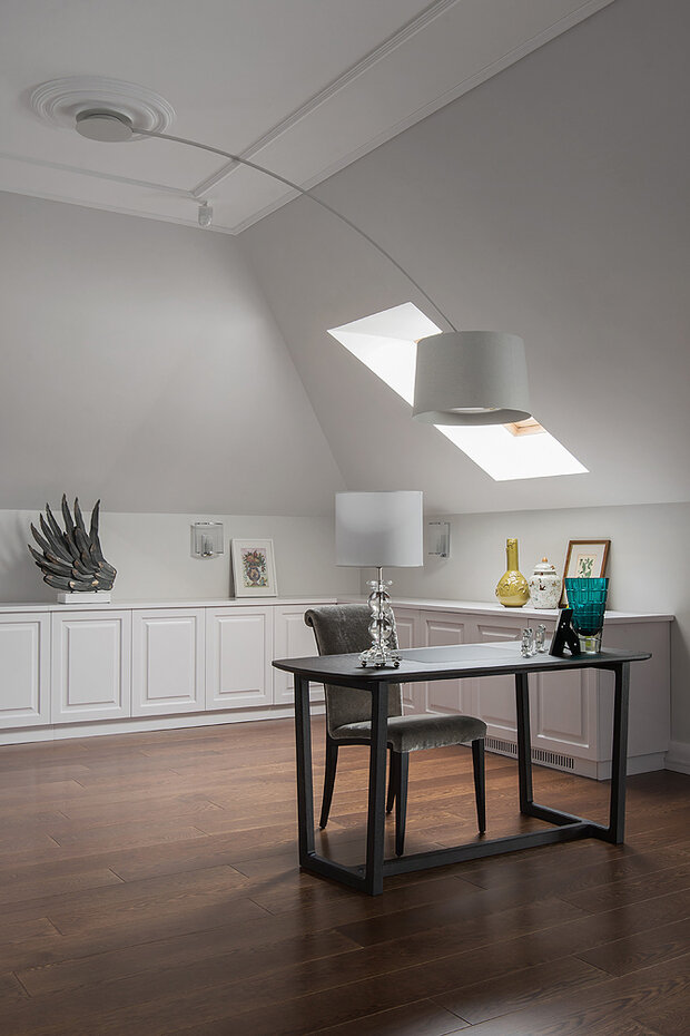 Фотография: Кабинет в стиле Классический, Современный, Эклектика, Дом, Проект недели, Особняк, Дом и дача, Ленинградская область, 4 и больше, Более 90 метров, Nice Design – фото на INMYROOM