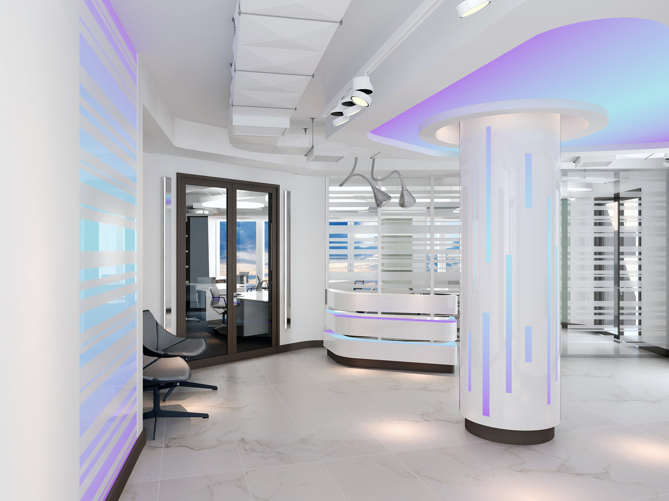 Фото из портфолио Офис в Башне "Федерация" (Москва-Сити) – фотографии дизайна интерьеров на INMYROOM Фото из портфолио Офис в Башне "Федерация" (Москва-Сити) – фотографии дизайна интерьеров на INMYROOM