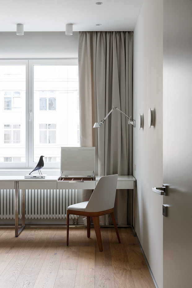 Фотография: Кабинет в стиле Современный, Минимализм, Квартира, Проект недели, Санкт-Петербург, 2 комнаты, Более 90 метров, Background studio – фото на INMYROOM