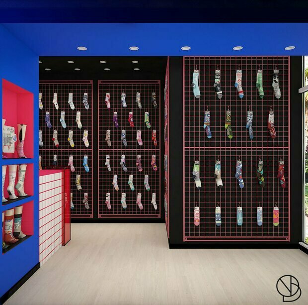 Фото из портфолио Магазин носочков SOCKS BAR – фотографии дизайна интерьеров на INMYROOM
