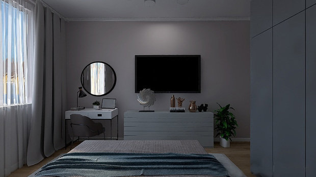 Фото из портфолио Спальня для девушки – фотографии дизайна интерьеров на INMYROOM