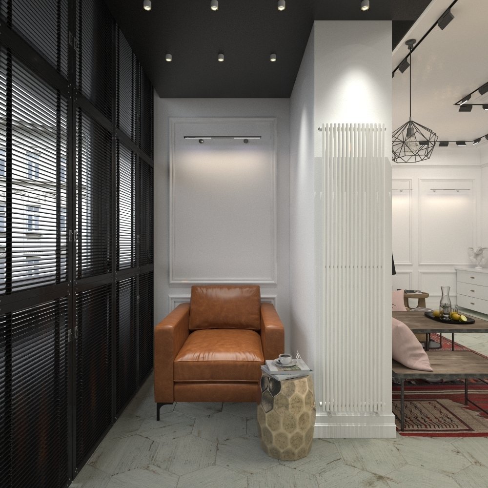 Фотография: Балкон в стиле Скандинавский, Квартира, Проект недели, Блочный дом, 2 комнаты, 40-60 метров, Юлия Штыкина, Ла Корунья – фото на INMYROOM Фотография: Балкон в стиле Скандинавский, Квартира, Проект недели, Блочный дом, 2 комнаты, 40-60 метров, Юлия Штыкина, Ла Корунья – фото на INMYROOM