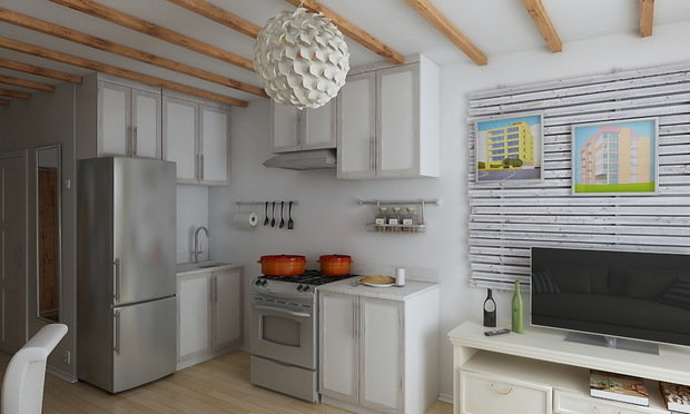 Фото из портфолио Квартира-студия – фотографии дизайна интерьеров на INMYROOM