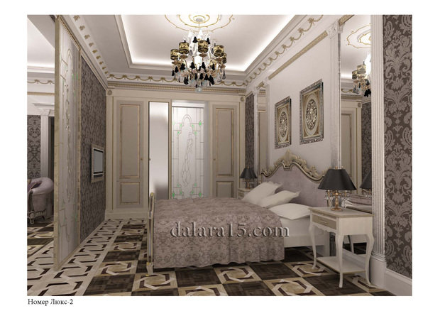 Фото из портфолио Частная гостиница в г. Кисловодске – фотографии дизайна интерьеров на InMyRoom.ru