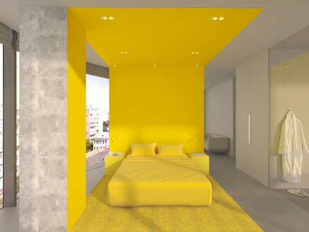 Фото из портфолио Хостел Cube – фотографии дизайна интерьеров на INMYROOM