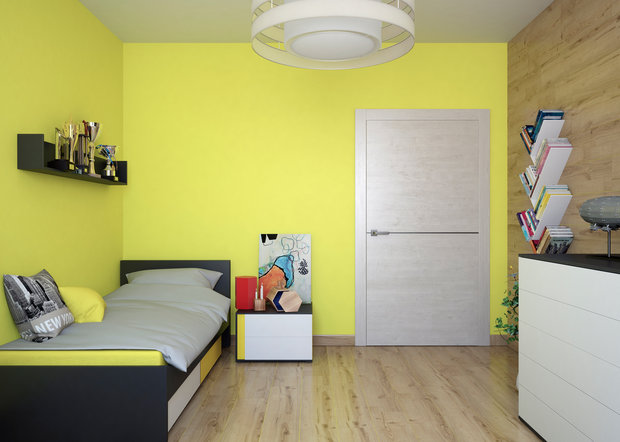 Фотография: Детская в стиле Современный, Минимализм, Квартира, Россия, Axo Light, Белый, Проект недели, Черный, Серый, Санкт-Петербург, SLV, Hansgrohe, как построить гардеробную в квартире, Приморский район, Alloc, Iris Ceramiche, Form Us With Love, Khroma Green, Serenissima Capri CIR, Eijffinger United, Vistosi Papiro Pendant, Eijffinger Richmond, Мария Марченко, перепланировка трешки, зонирование трешки, ремонт трешки, как объединить кухню с гостиной, уютный минимализм – фото на INMYROOM