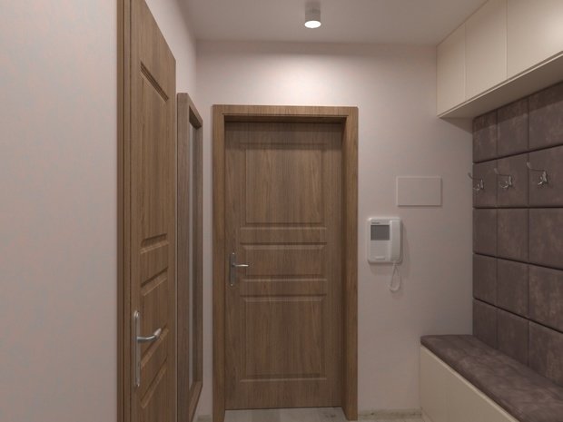 Фото из портфолио Дизайн интерьера однокомнатной квартиры – фотографии дизайна интерьеров на INMYROOM