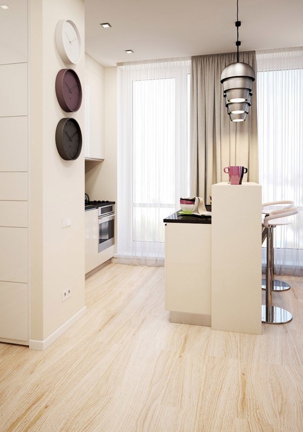 Фото из портфолио Апартаменты в Москве – фотографии дизайна интерьеров на INMYROOM