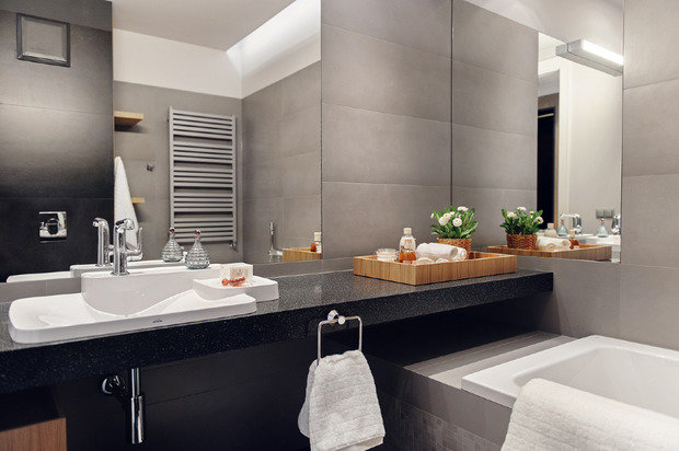 Фотография: Ванная в стиле Скандинавский, Современный, Хай-тек, Декор интерьера, Квартира, Дома и квартиры, Польша – фото на INMYROOM