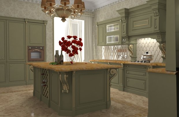 Фото из портфолио Hermitage – фотографии дизайна интерьеров на INMYROOM