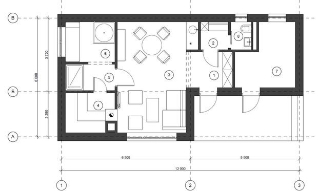 Фото из портфолио Проект бани – фотографии дизайна интерьеров на INMYROOM