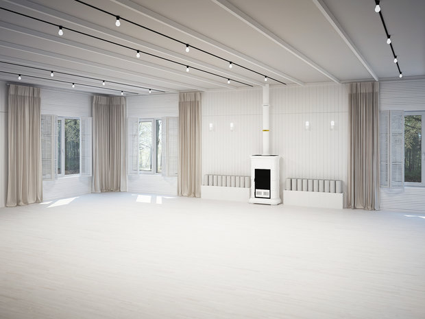 Фото из портфолио Йога-холл – фотографии дизайна интерьеров на INMYROOM