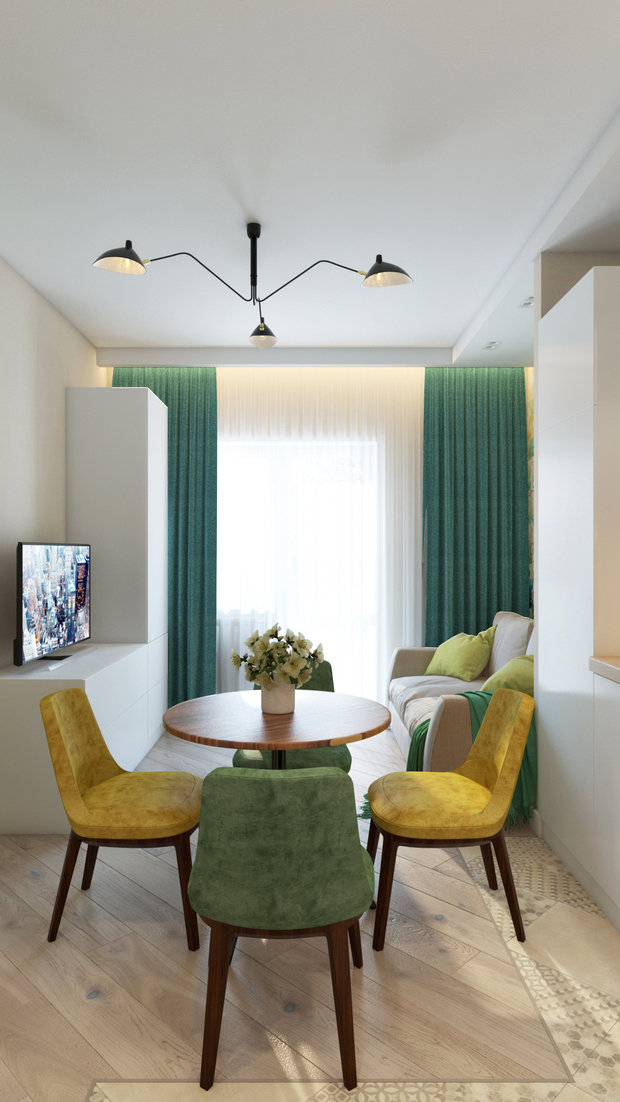 Фото из портфолио Квартира в г. Раменское – фотографии дизайна интерьеров на INMYROOM