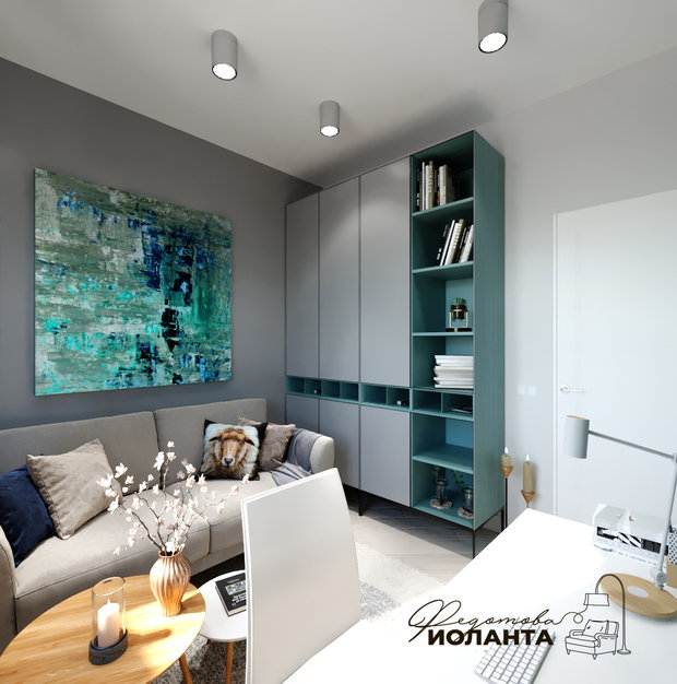 Фото из портфолио Кабинет 2 – фотографии дизайна интерьеров на INMYROOM