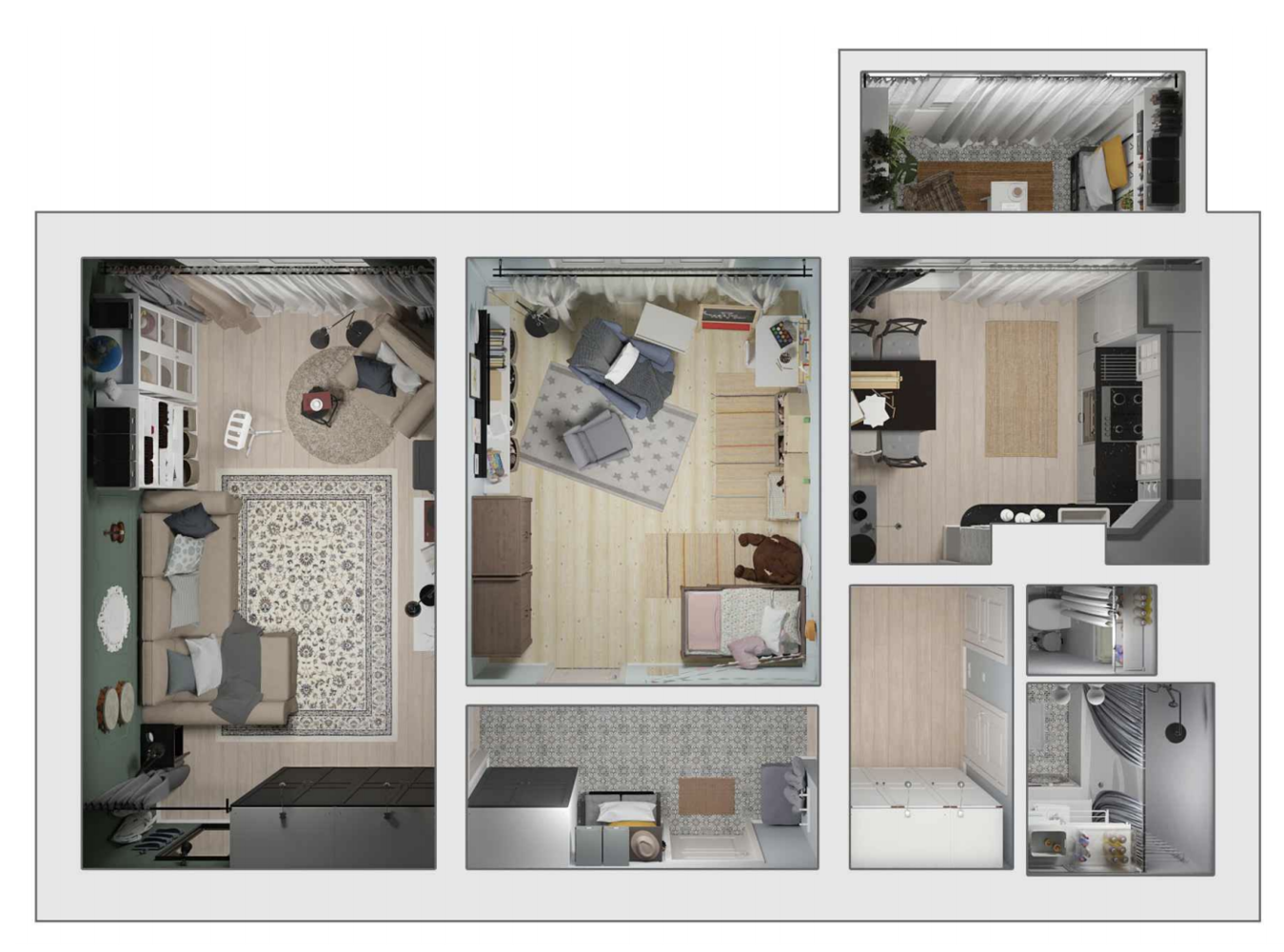 Фотография: Планировки в стиле , Советы, КОПЭ, Мила Колпакова, ИКЕА, КОПЭ-85 – фото на INMYROOM Фотография: Планировки в стиле , Советы, КОПЭ, Мила Колпакова, ИКЕА, КОПЭ-85 – фото на INMYROOM