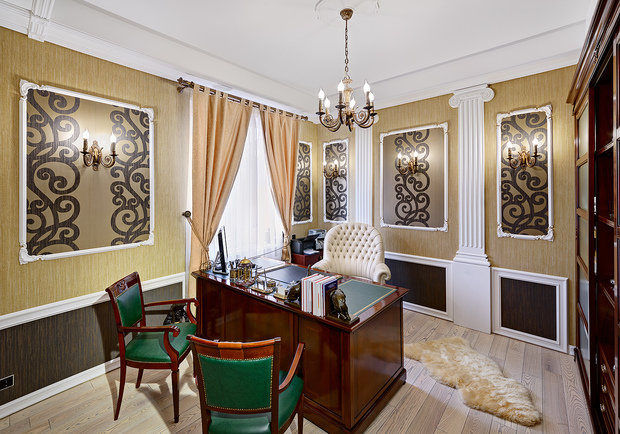 Фото из портфолио Рабочий кабинет  "Мечта розовой феи"  – фотографии дизайна интерьеров на INMYROOM