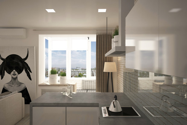 Фото из портфолио Мезонин – фотографии дизайна интерьеров на INMYROOM