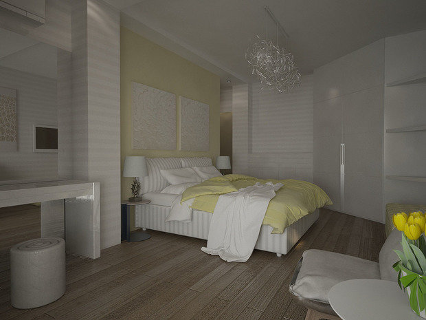 Фото из портфолио Квартира на Романова – фотографии дизайна интерьеров на INMYROOM