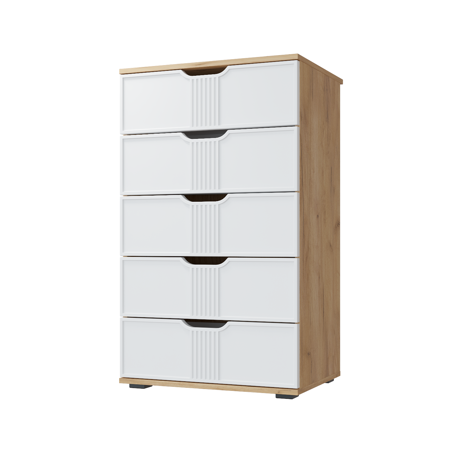 Комод Эмилия белого цвета