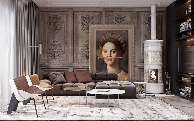 Фото из портфолио Антрацитовое удовольствие – фотографии дизайна интерьеров на INMYROOM