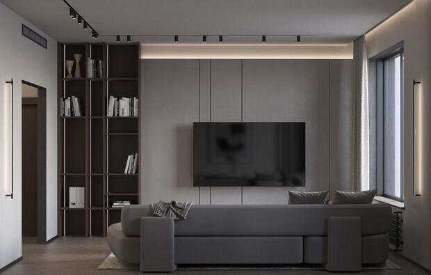 Фото из портфолио ЖК Shome Гостиная – фотографии дизайна интерьеров на INMYROOM