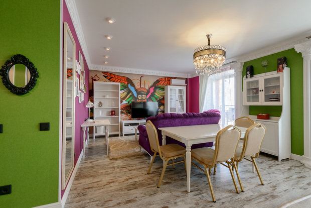 Фото из портфолио Гостиная на Кавалерийской – фотографии дизайна интерьеров на INMYROOM