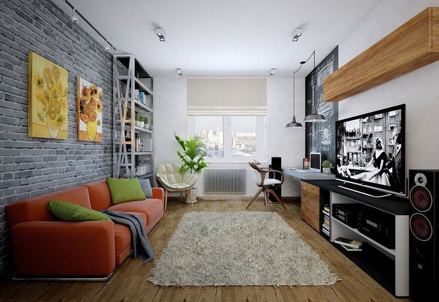 Фото из портфолио Квартира на Мосфильмовской – фотографии дизайна интерьеров на INMYROOM