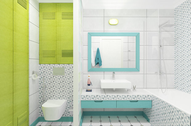 Фото из портфолио Квартира (ЖК “Дом на излучине Невы”) – фотографии дизайна интерьеров на INMYROOM