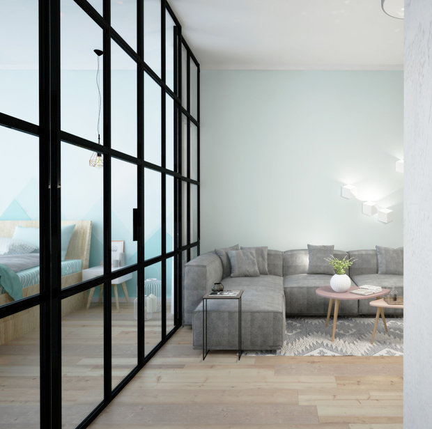 Фото из портфолио Квартира в ЖК "Лайнер" – фотографии дизайна интерьеров на INMYROOM