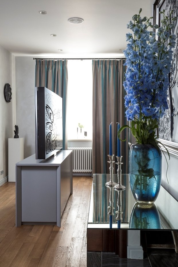 Фото из портфолио Синяя квартира – фотографии дизайна интерьеров на INMYROOM