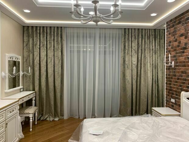 Фото из портфолио Шторы | Текстиль на заказ – фотографии дизайна интерьеров на INMYROOM